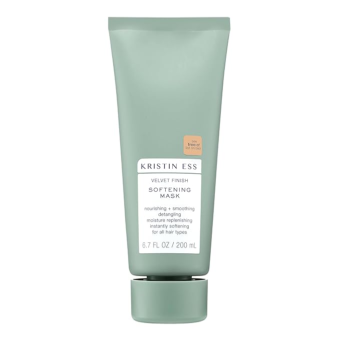 Kristin Ess Softening Deep Conditioning Hair Mask - Hydrate + Detangle, Dry Damaged Hair - 6.7 fl oz