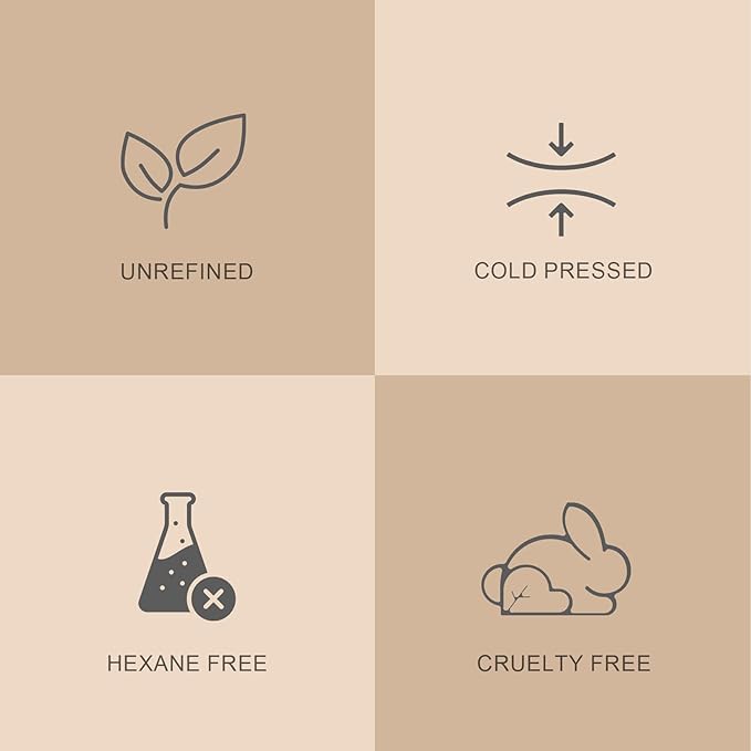 Pure Jojoba Oil EWG Verified 16 fl oz, 100% Natural Jojoba Oil for Hair, Skin & Face, Cold Pressed Unrefined, Deeply Moisturizing Body oil Carrier Oils for Essential Oils Mixing