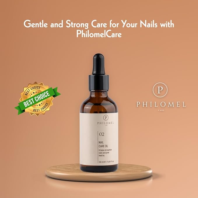 Philomel Nail Care Oil - Nail Hardener Extra Strong and Growth, Nail Strengthener and Growth