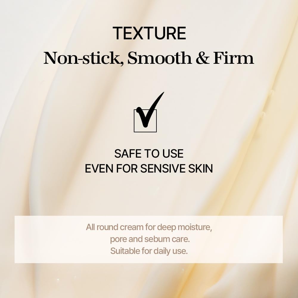 mixsoon Bean Cream - Intensive Moisture Face Cream For Smooth, Nourished Skin, Pore & Sebum Care - Korean Skincare For Glass Skin - Non-stick (0.85 Fl.Oz. / 25ml)