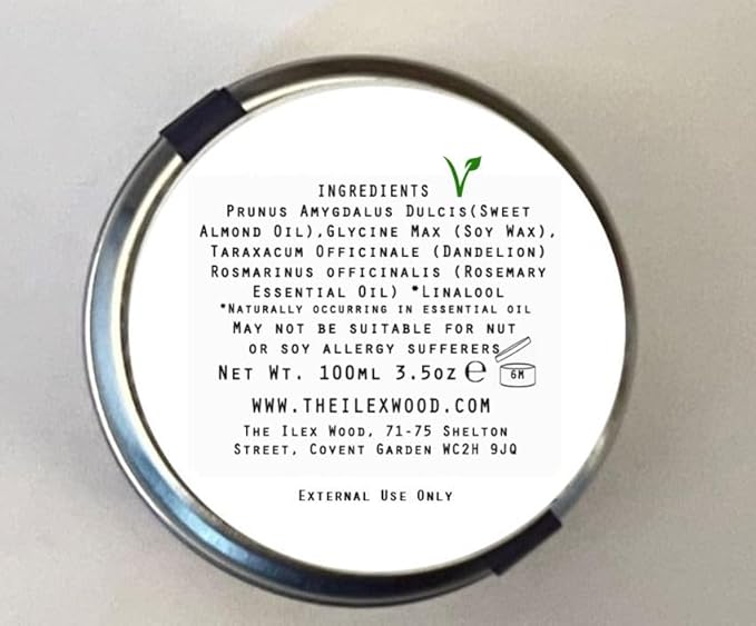 The Ilex Wood - Herbal Salve Gift Set for skin irritation, scrapes, bites, stings soothes skin, eczema, chapped hands. 3 x 100ml. Handmade, 100% Natural, Cruelty Free, Plastic Free.