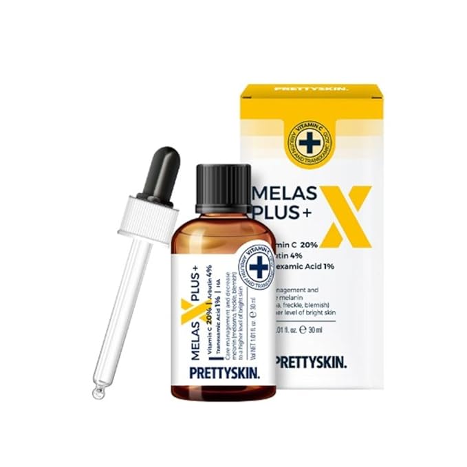 Low pH Vitamin C MelasX Plus Ampoule for Face with Pure Vitamin C For Wrinkle, Freckle, and Blemish Care | Non-Stikcy Oil Type 30ml (1.01fl.oz.)