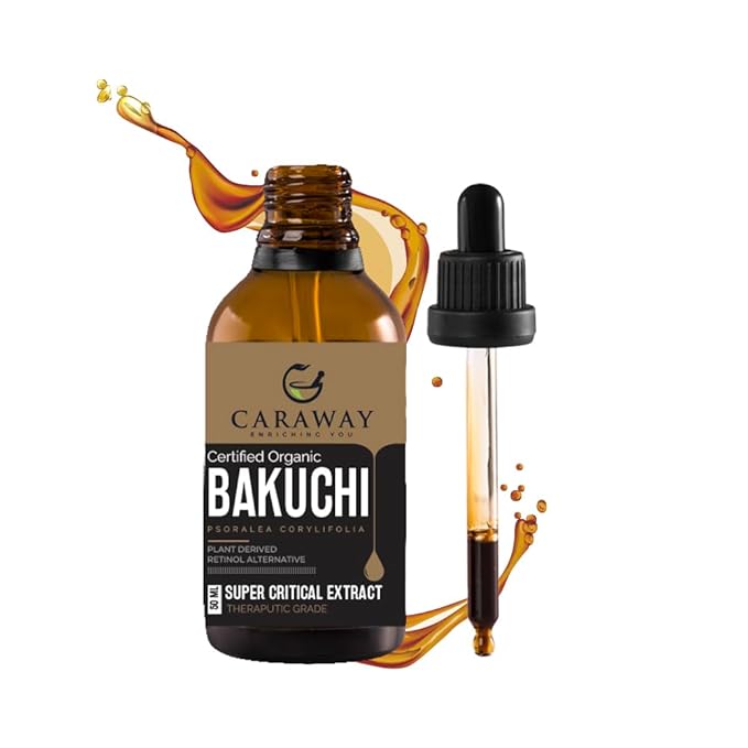 CARAWAY Bakuchiol Oil - 50 ml | Super Critical CO2 Extract | Indian Origin