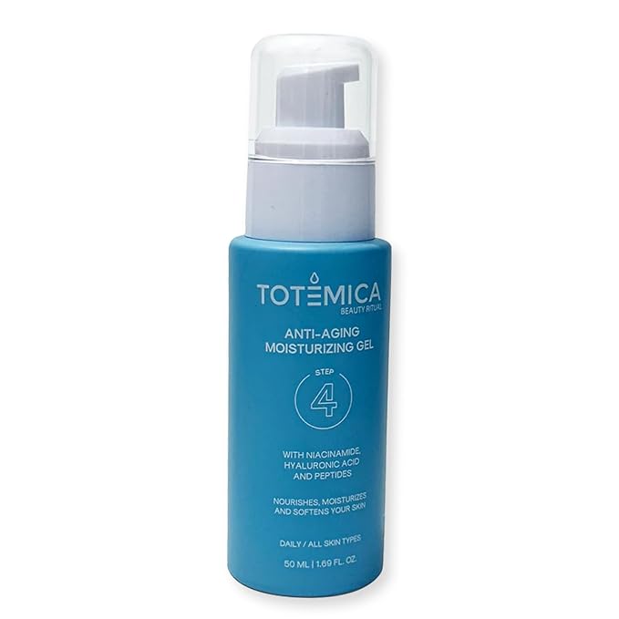 Face Moisturizer with Niacinamide, Hyaluronic Acid, and Peptides, Wrinkle Filler Anti Aging Serum, Firming Moisturizer for All Skin Types - Vegan, Cruelty-Free (1.69 Fl Oz)