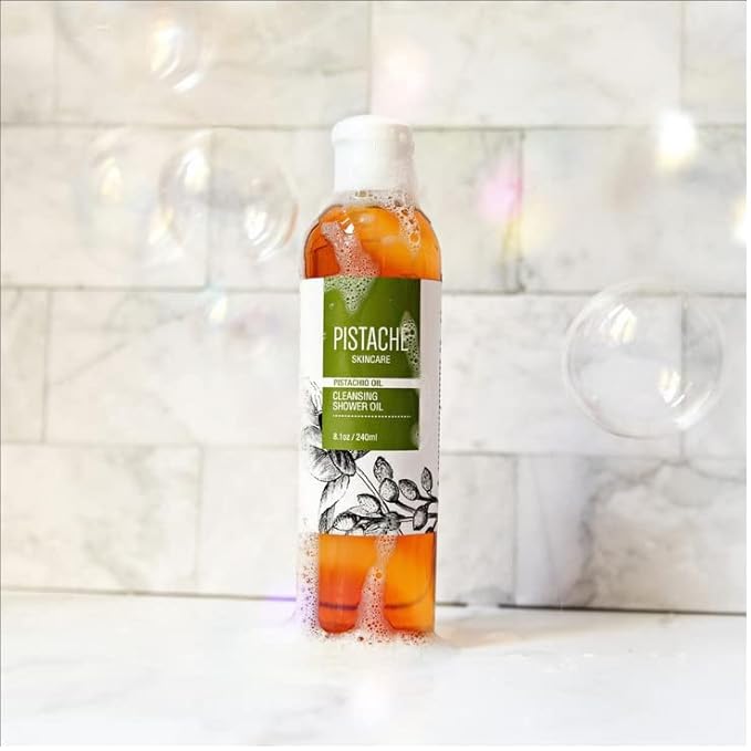 Pistaché Skincare Pistachio Oil Winter Defense Hydration Duo Set + Whipped Body Butter + Cleansing Shower Oil + Hydrating and Nourishing + Moisturizing + Softening + Vitamin E + Antioxidant Protection