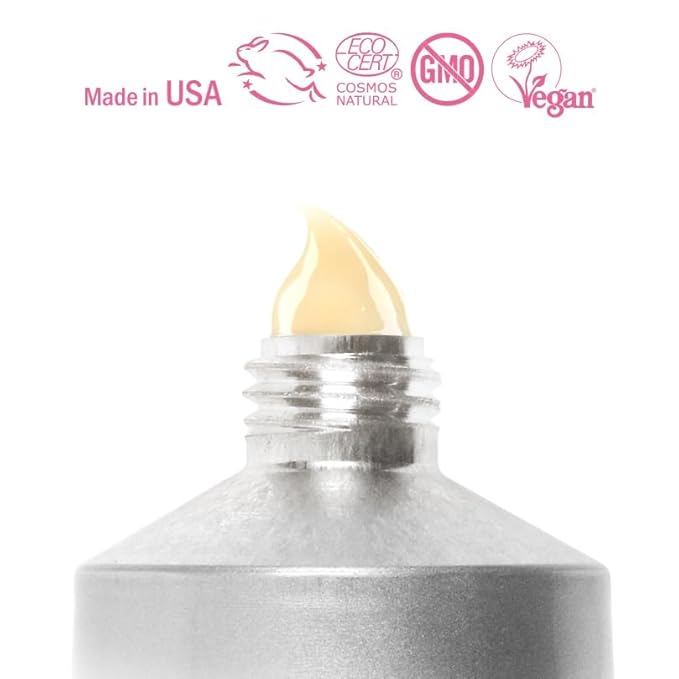 Hurraw! Balmtoo Squeezable Balm, Lavender Rose: Thick, ultra-moisturizing. Anywhere application. Body, face, lips, neck, fingers, toes. 1 tube = 7 sticks of lip balm. Natural, Organic. Made in USA