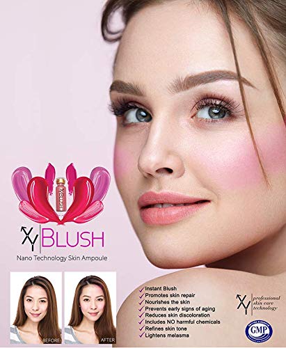 XY PROFESSIONAL BB Glow BLUSH Pigment Foundation Ampoule Primer Smile Facial Skin serum Starter Kit- BB Blush Treatment KOREA Microneedling Academy supplies PINK color