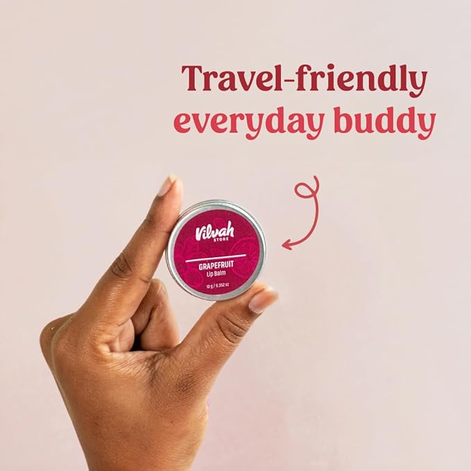 Vilvah Grape fruit Lip balm - 10g