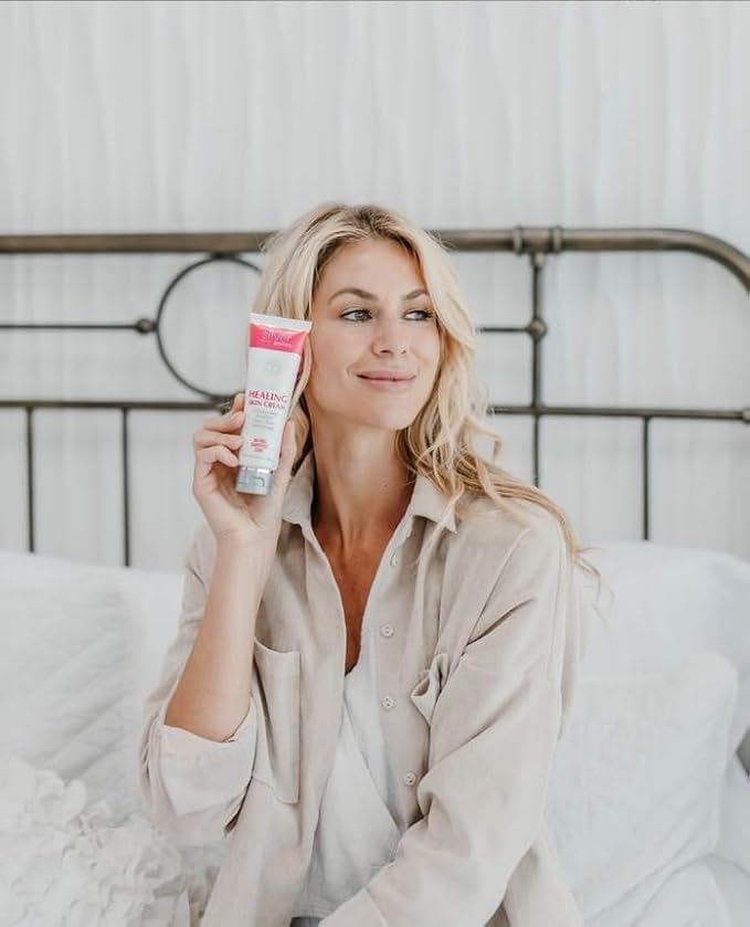 Silver Biotics Nano Silver Healing Lotion Cream Grapefruit Scent Infused 20 PPM SilverSol and Hyaluronic Acid | All Natural Ingredients to Heal, Smooth Your Skin Blemishes and Scars (3.4 oz.)