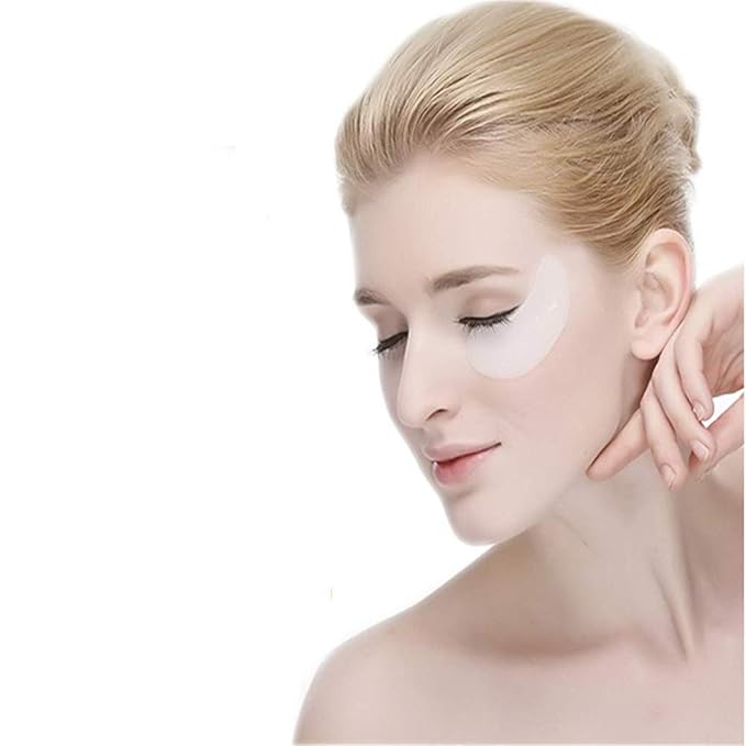 Under Eye Patches - 30 Pairs Collagen Eye Mask Eye Patches for Puffy Eyes and Dark Circles, Anti Aging Moisturizing Gel Eye Pads Under Eye Mask, Milk White