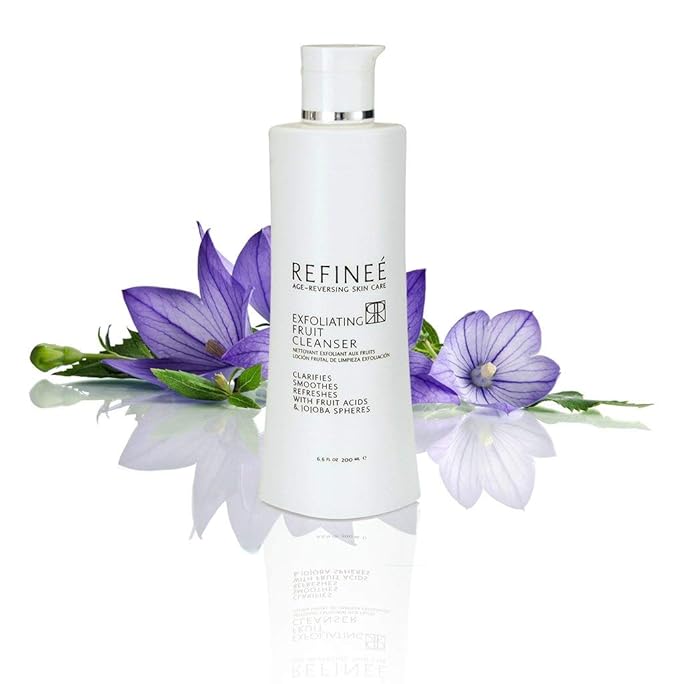 Gentle Exfoliating & Clarifying Face Fruit Cleanser for Oily and Acne Prone Skin 1oz