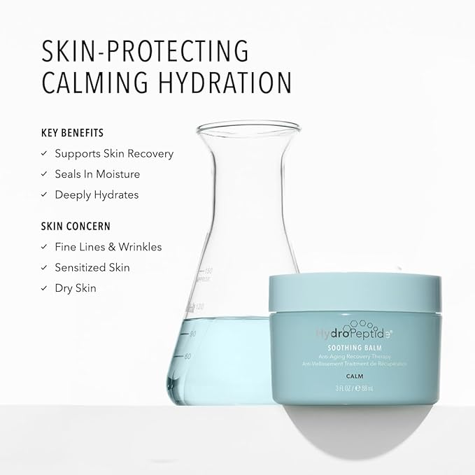 HydroPeptide Anti-Aging Recovery Therapy Soothing Balm, 3 Ounce