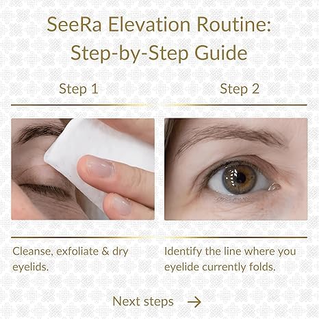 SeeRa: Instant Lifting Eyelid Tape for Hooded & Droopy Eyes - Hypoallergenic, Waterproof, Invisible Eye Lift Strips, Non-Surgical, Eyelid Lifters & Stickers-90pcs (4mm-7mm) (7mm-Extravagant)