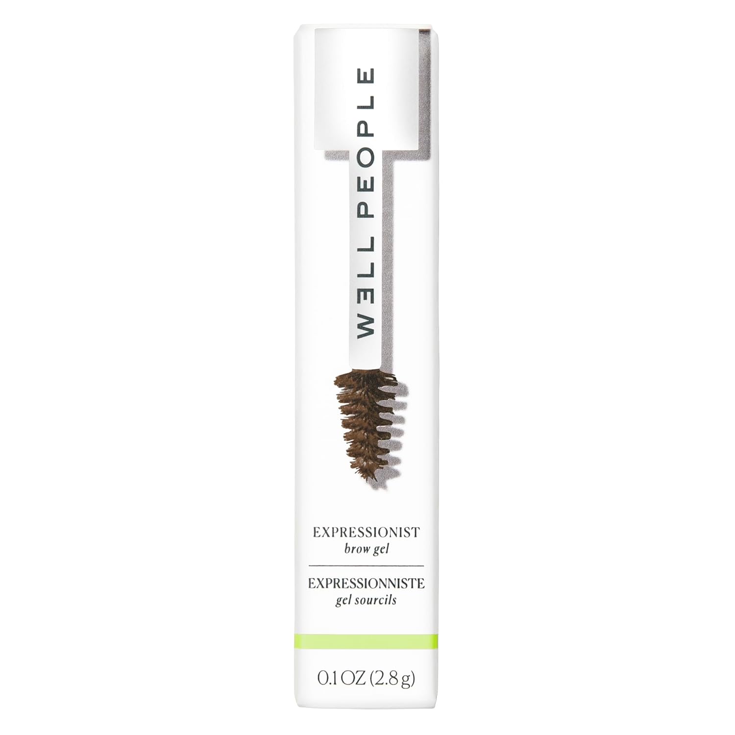 Well People Expressionist Brow Gel, Conditioning Gel For Thickening & Filling In Brows, Creates Fuller-looking Brows, Vegan & Cruelty-free, Dark Brown