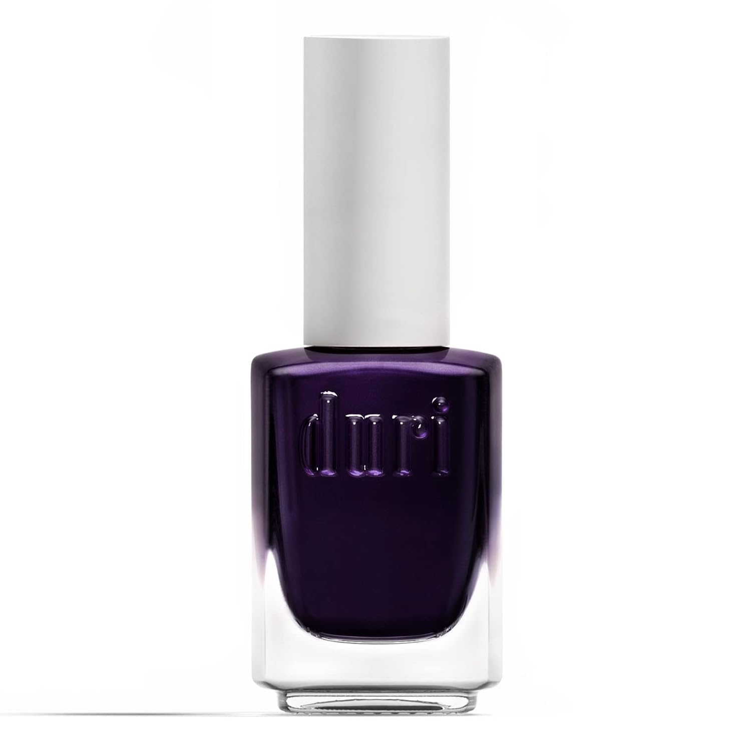duri Nail Polish, 572 Purple Desire, Dark Shimmer Purple, Full Coverage, Lasting, Fast Drying, New Brush, Easy to Apply, 0.45 Fl Oz Cosmetics