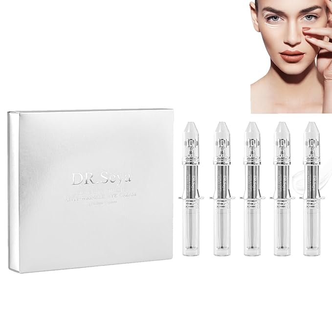 Temporary Eye Tightener Cream, 5 PCS Instant Firm Eye Cream- 60s Instant Under Eyes Tightener - Firm & Reduces Under Eyes Bags - Anti Aging Fine Lines