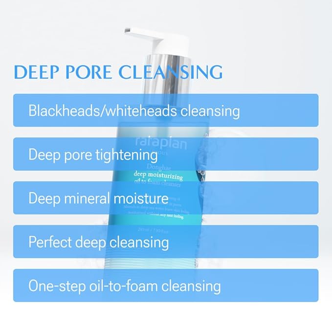 RATAPLAN Donghae Deep Moisturizing Cream & Oil To Foam Cleanser