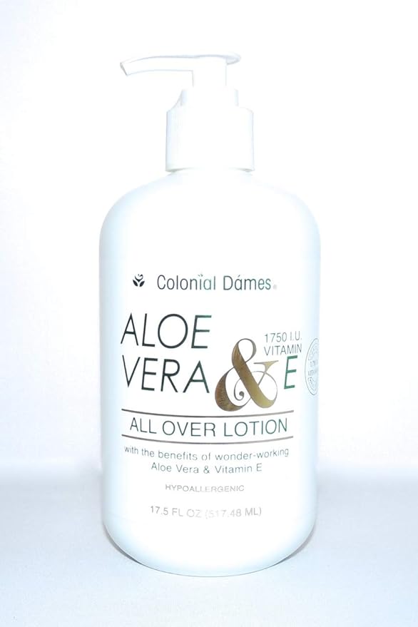 Aloe Vera & E All Over Hand and Body Lotion – 1,750 I.U of Vitamin E in a Hydrating Aloe Body Lotion for Women & Men