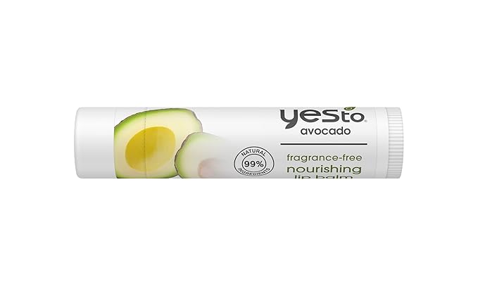 Yes To Watermelon & Cucumber & Avocado Lip Balm Variety Pack, Hydrating Non-Sticky Salves That Replenish Dry Cracked Lips & Lock In Moisture, With Antioxidants, Natural & Cruelty Free, 0.15 Oz, 3-Pack