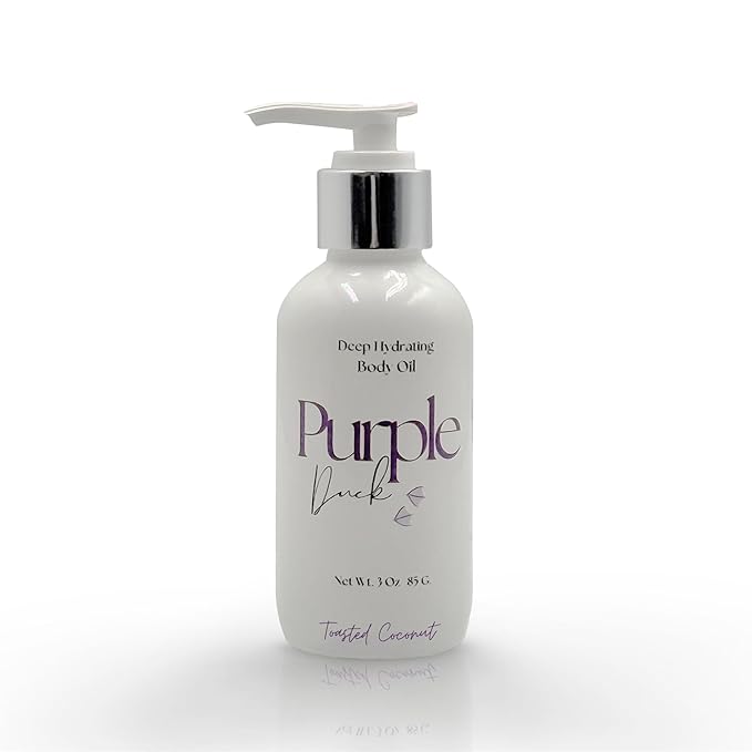 Hydrating Body Oil for Women | Lightweight All-Natural Moisturizing Oil | Fast-Absorbing Moisturizer | Scented Body Oil for Women - Toasted Coconut 3 Oz