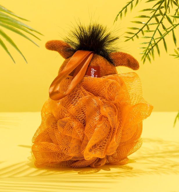 Mad Beauty Disney Lion King Simba Body Puff | Bath & Shower Accessory | Exfoliating Body Sponge | Gift for Kids, Adults, & Disney Fans