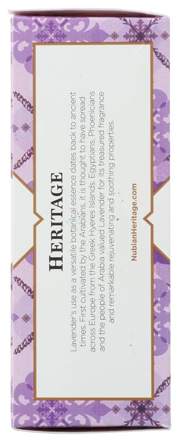 Nubian Heritage Shea Butter Soap with Lavender & Wildflowers 5 oz - Pack of 12