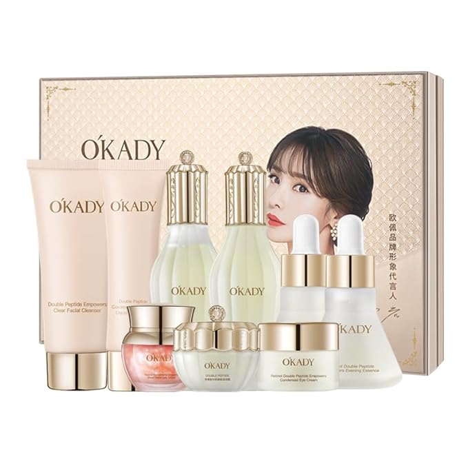 Moisturzing Skincare Sets 9-In-1 Daily Skin Care Routine For Women Mother's Day Gift Valentine's Day Gift Birthday Gift Valentine's Day Gift