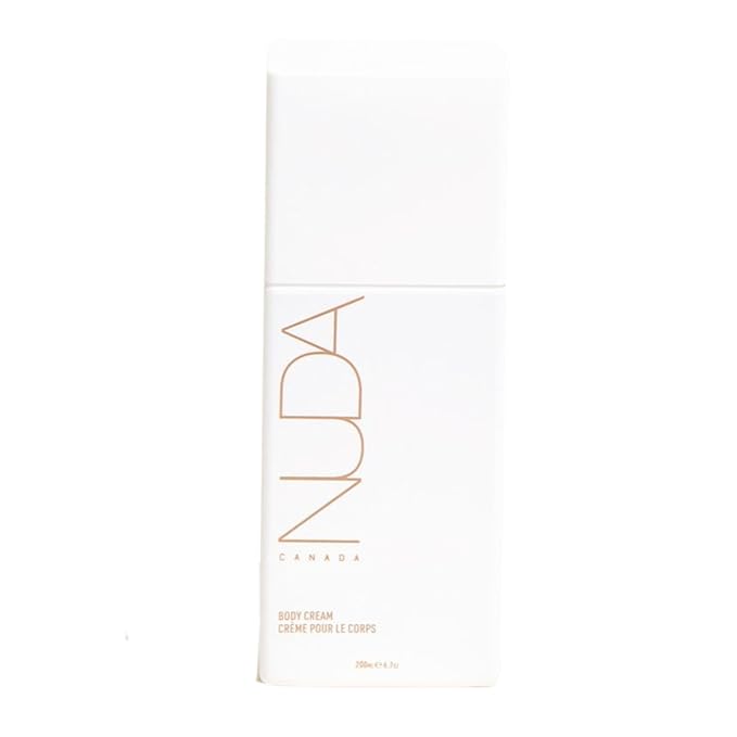 Nuda Body Cream | Sunless Tan-Safe Body Moisturizer for Women | Hydrating Body Lotion with Shea Butter, Avocado Oil, & Vitamin E | Sulfate & Paraben Free Body Lotion, (200 mL)
