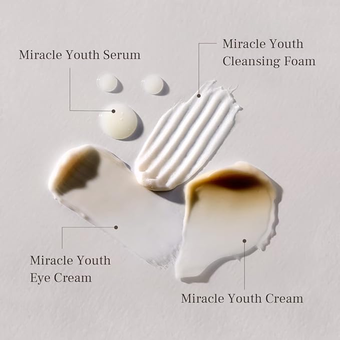 Miracle Youth Eye Cream Retinol 0.1% for beginners 76% Natural Ingredients, Shea Butter Squalane Depuff Eye Area Korean Skincare (0.85 fl oz/25ml)