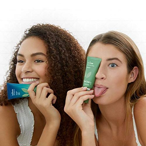 BioClarity 3-Step Essentials Skin Care Routine with Clarifying Mask for Normal and Oily Skin Types | Cleanse, Restore, Moisturize, Hydrate | 100% Clean Vegan Ingredients | Mini Size