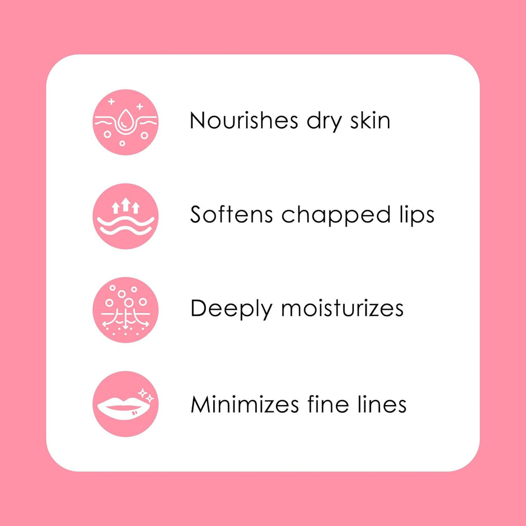 Lip Mask - Plump & Repair Dry Lips | Lip Mask Overnight - Infused with Hyaluronic Acid & Vitamin E | Hydrating Lip Sleeping Mask - Wake Up to Soft, Smooth Lips, 0.7 oz