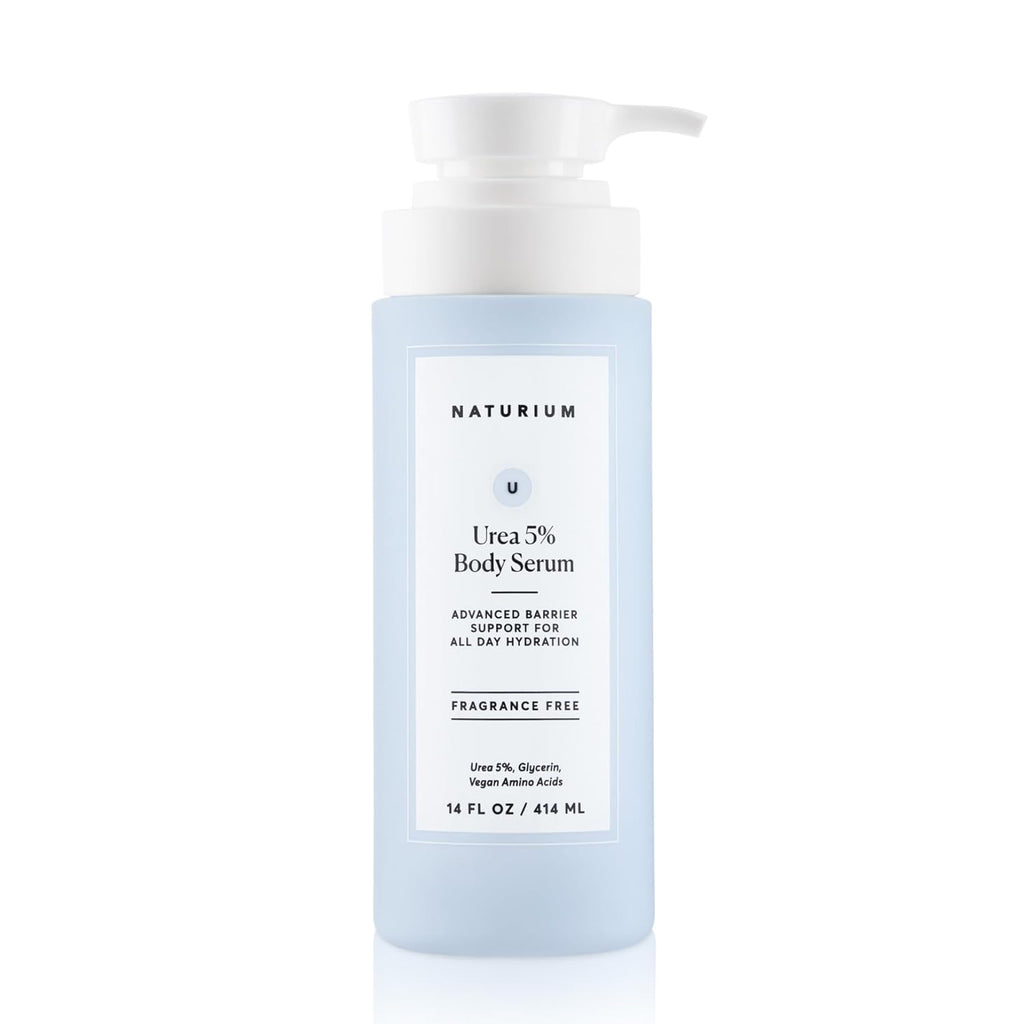 Naturium Urea 5% Body Serum, Lightweight, Hydrating Serum with Nourishing & Soothing Benefits for Barrier Support, Vegan & Cruelty-Free, 14 oz