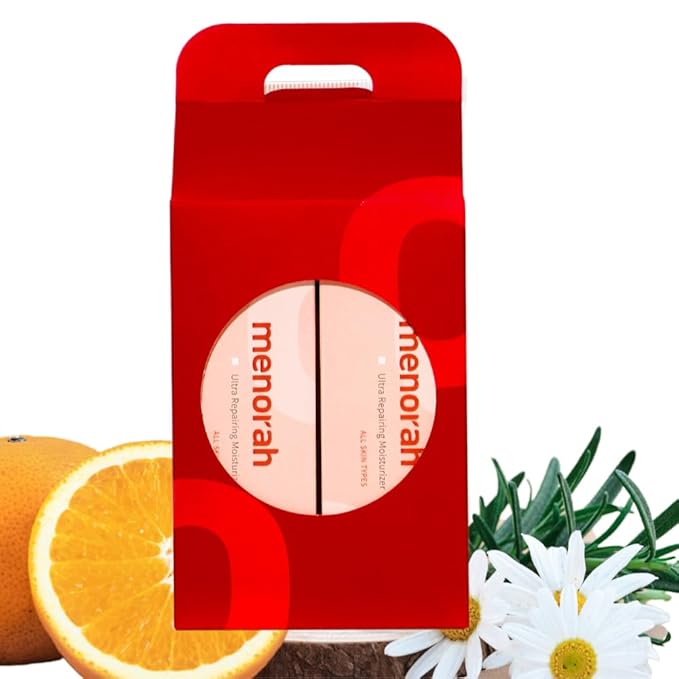 menorah skincare - Ultra Repairing Moisturizer+ Kits, Skincare Set, Rich and Creamy Texture, for Dry to Very Dry Skin, with B3, B5 for Face, Hands, Heels, Elbows Healing