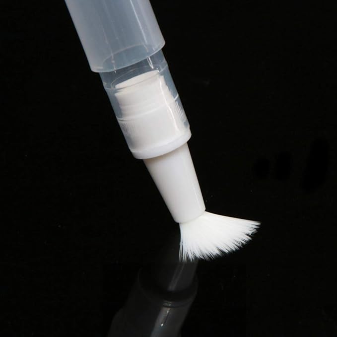 20 Pack 3ml Empty Cuticle Oil Twist Pen Brush Refillable Cuticle Nail Essential Oil Dispenser Cosmetic Lip Gloss Containers Applicators Eyelash Growth Liquid Tube