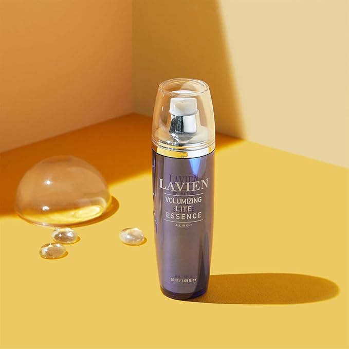 LAVIEN Volumizing Lite Essence - Facial Serum Essence with Hyaluronic Acid - Hydrating, Skin Elasticity, Skin Texture Improvement - Suitable for All Skin Types - 1.69 fl. oz. (50ml)