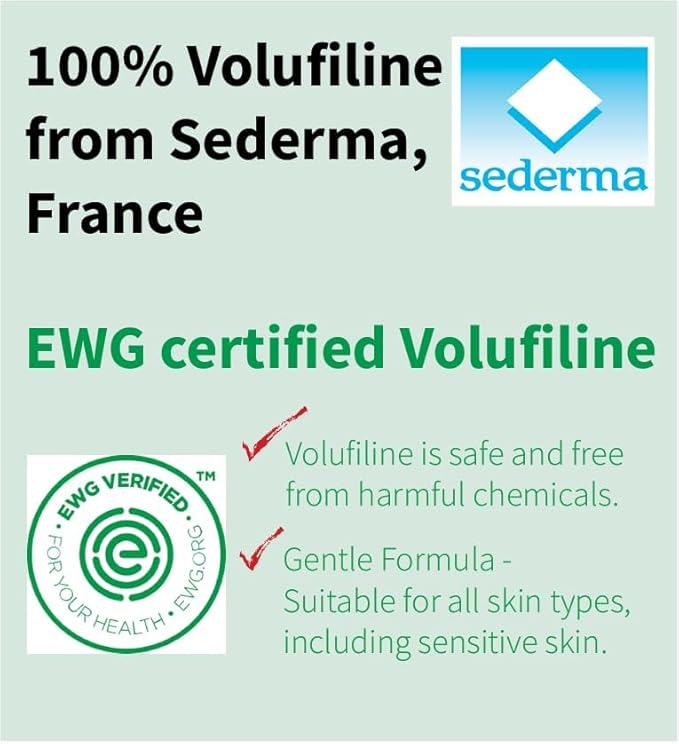 100% Volufiline 10ml (0.37 Fl Oz) Patented Cosmetic Ingredient from SEDERMA (France) Just Add A Few Drops DIY Skin Care Cosmetic Ingredient