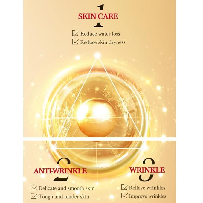 Women's Anti-Aging Serum with Hyaluronic Acid, Vitamin E, and Boseine Capsules - 25 Grains - Reduces Wrinkles and Dark Spots, Hydrating Face Serum for Dry Skin