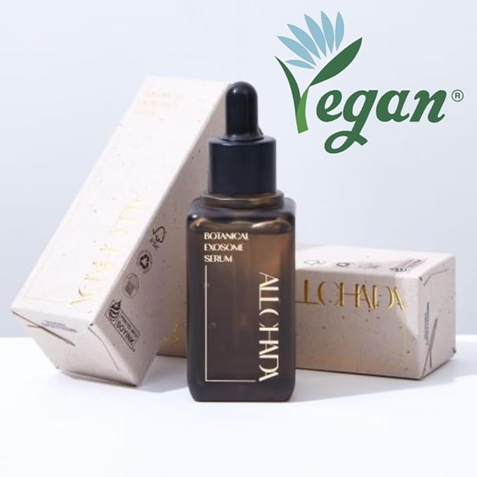 ALLCHADA® Doctor-Developed K-Beauty Anti-Aging Serum, 50ml with Plant-Based Cica Exosome for Skin Soothing, Hydration & Radiance