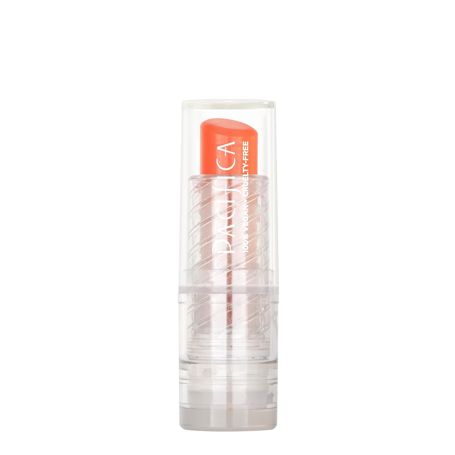 Pacifica Lipstick Oil – Glow Stick Lip Tint Oil - Hydrating Tinted Lip Balm with Vitamin E for Moisturized Lips, Sheer Tint & Natural Gloss, Vegan & Cruelty-Free, 0.14 oz (Pale Sunset)