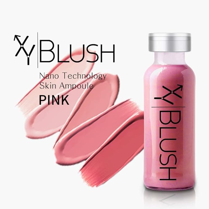 XY PROFESSIONAL BB Glow BLUSH Pigment Foundation Ampoule Primer Smile Facial Skin serum Starter Kit- BB Blush Treatment KOREA Microneedling Academy supplies PINK color