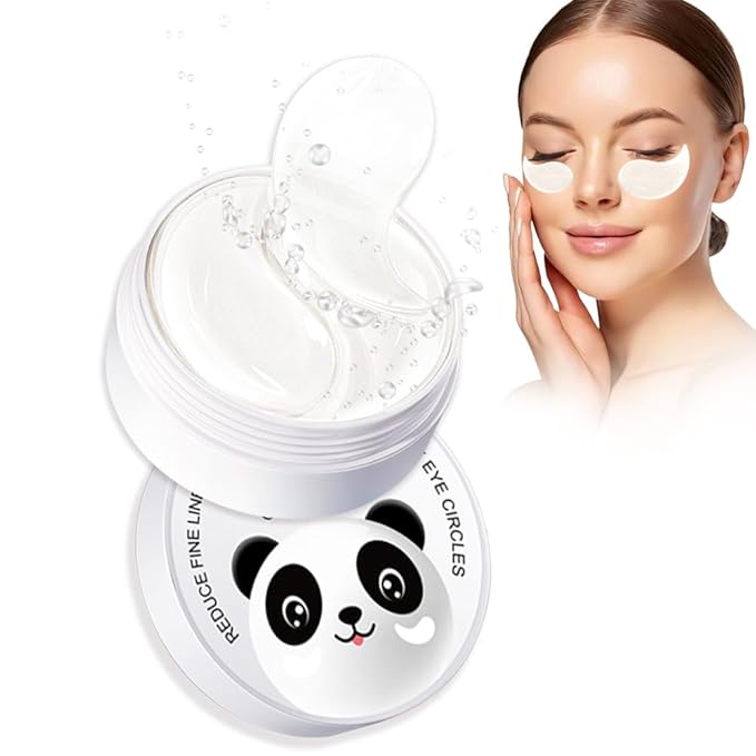 AMY'S DIARY 24K Gold Eye Mask Under Eye Patches (30 Pairs)- Puffy Eyes & Dark Circles Treatments,Reduce Under Eye Bags and Smooth Wrinkles,Eye Skin Care Pads With Collagen (Collagen)