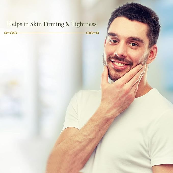 Blue Nectar Ultimate Men's Skincare Set: Face Cream & Bakuchi Anti Aging Serum Bundle for Youthful, Glowing Skin