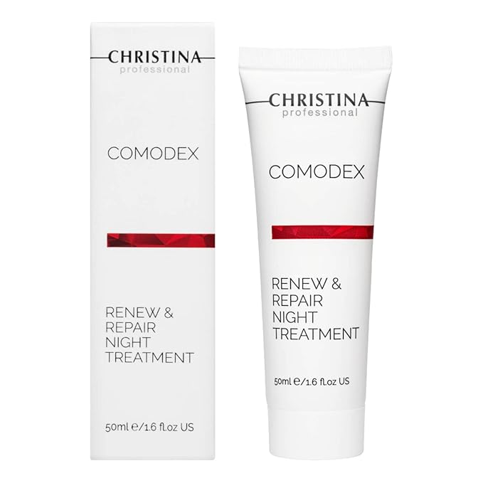 '-CHRISTINA- Comodex Renew & Repair Night Cream with Retinol and Salicylic Acid | Moisturize, Tighten, and Cleanse your Skin | Suitable Oily And Combination Skin 50ml