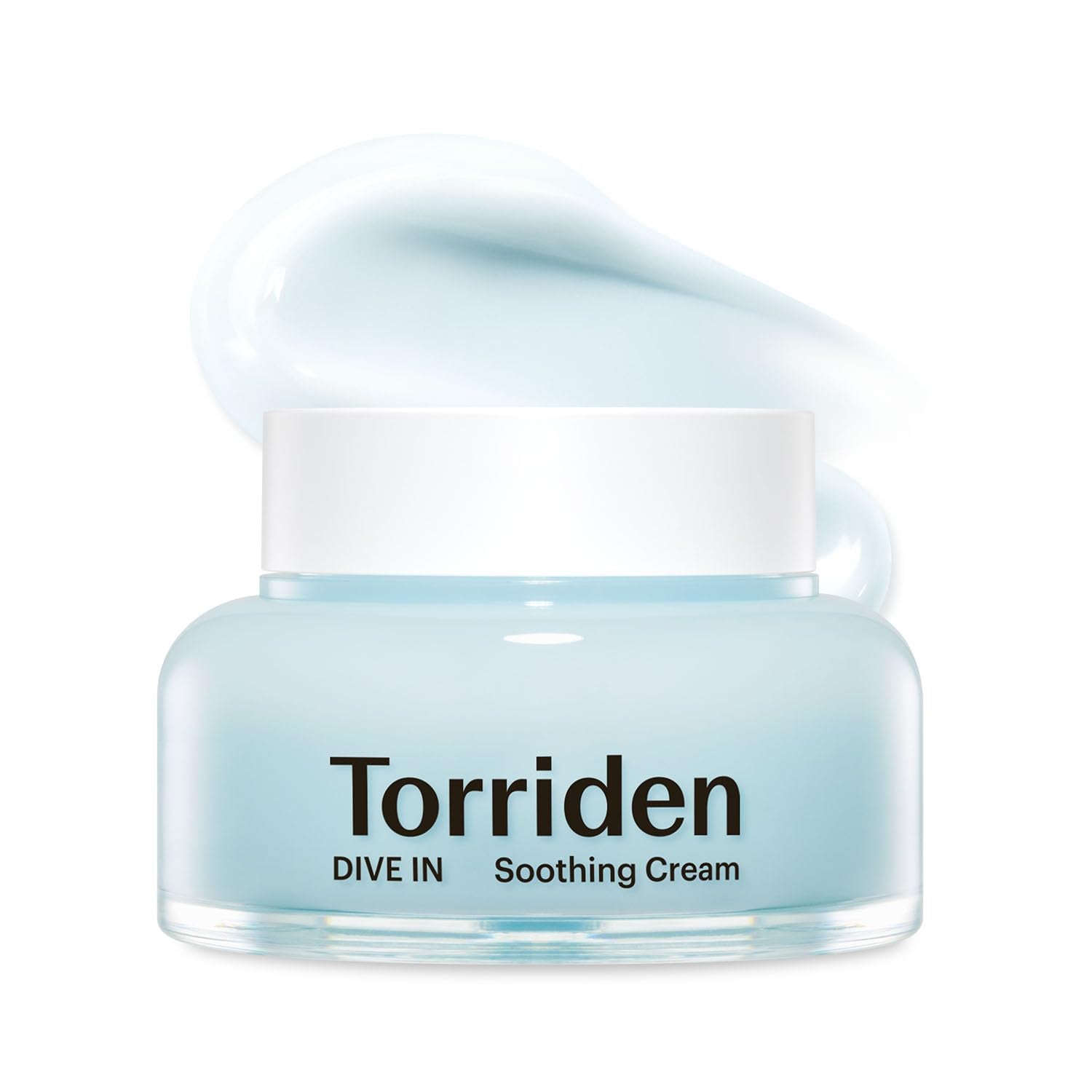 Torriden DIVE IN Hyaluronic Acid Soothing Cream 100ml (3.38 fl. oz) | Revitalizing Facial Moisturizer for Sensitive and Dry Skin | Hyaluronic Acid, Panthenol, Allantoin