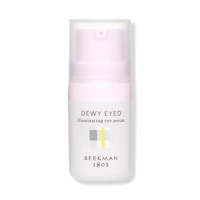 Beekman 1802 Dewy Eyed Illuminating Eye Serum - Fragrance Free - 0.16 oz - Reduces Puffiness & Dark Circles - With Goat Milk & Aloe Vera - Good for Sensitive Skin - Cruelty Free