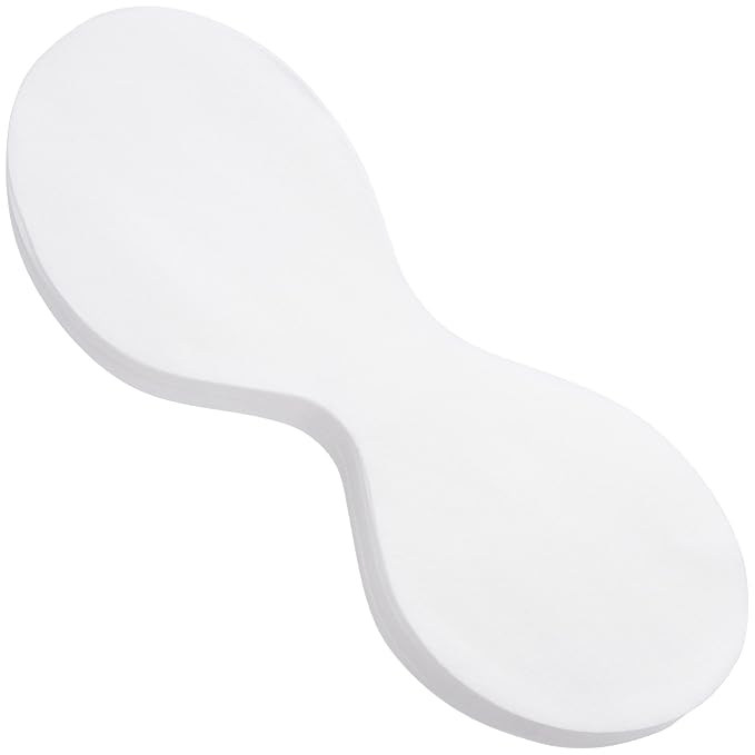 100 Sheets Disposable Eye Care Mask, Non-Woven Cotton Eye Pads for DIY Skincare, Clear Eye Mask Paper Beauty Sheets for Beauty Salon & Home Spa Use