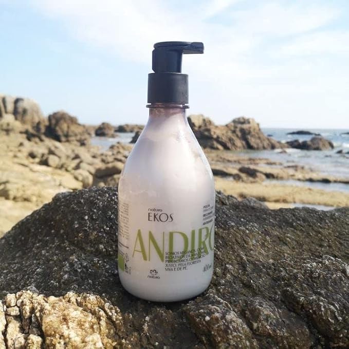 Natura - Ekos Andiroba Restorative Body Lotion - Therapeutic Oil - 30 Hours of Moisturization - Soothe Muscles - Vegan Skin Care - Brazilian Beauty Secrets - Self Care & Body Care - 13.5 fl oz (400ml)