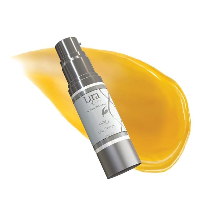 Lira Clinical BIO Caviar Creme and PRO Lite Serum Bundle - Anti Aging Face Moisturizer for Women and Men - Anti Wrinkle Face Cream with Plant Stem Cells - Face Serum for Acne Skin, Dry, and Oily