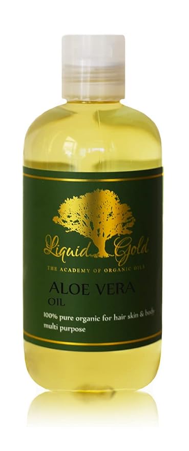 8 oz - Premium Aloe Vera Oil - 100% Pure Natural Organic Skin Hair Body Care