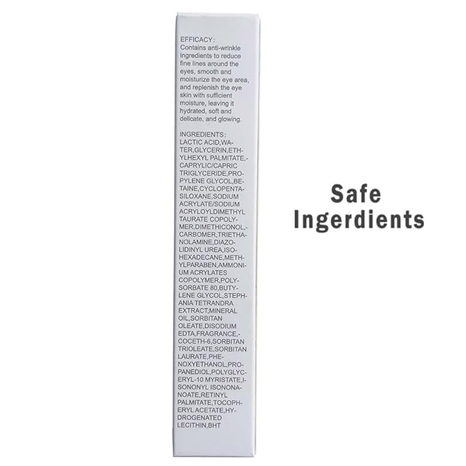 Magic Retinol Eye Cream for Dark Circles Puffiness and Bags Under Eyes, Instant Results Firm Eye Tightener Reduce Fine Lines Wrinkles Anti Aging Eye Cream for Men Women Suitable for Sensitive Skin